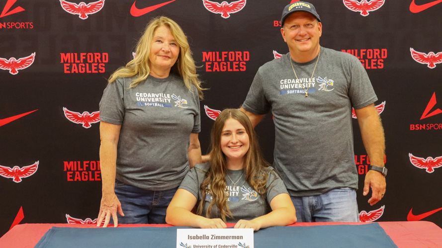Isabella Zimmerman Commits To Play Softball at Cedarville University